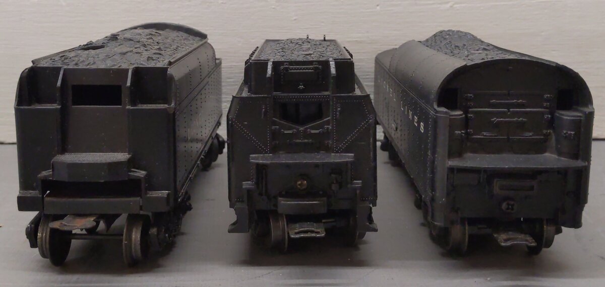 Lionel 2046W/6026W/6020W Vintage O Lionel Lines Tenders [3] VG