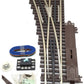 Atlas 6072 O Gauge Nickel Silver O-72 Left Hand Remote Switch Turnout LN/Box