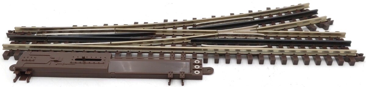 Atlas 6072 O Gauge Nickel Silver O-72 Left Hand Remote Switch Turnout LN/Box