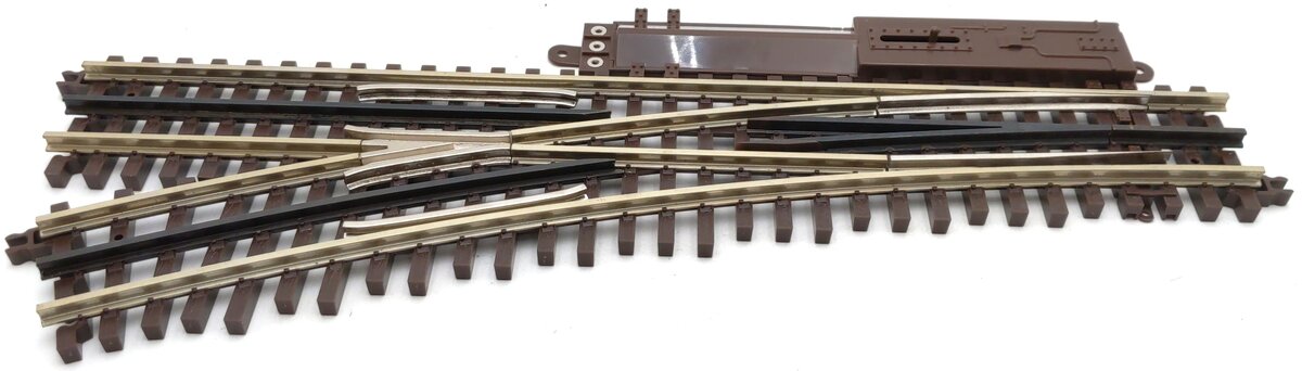 Atlas 6072 O Gauge Nickel Silver O-72 Left Hand Remote Switch Turnout LN/Box