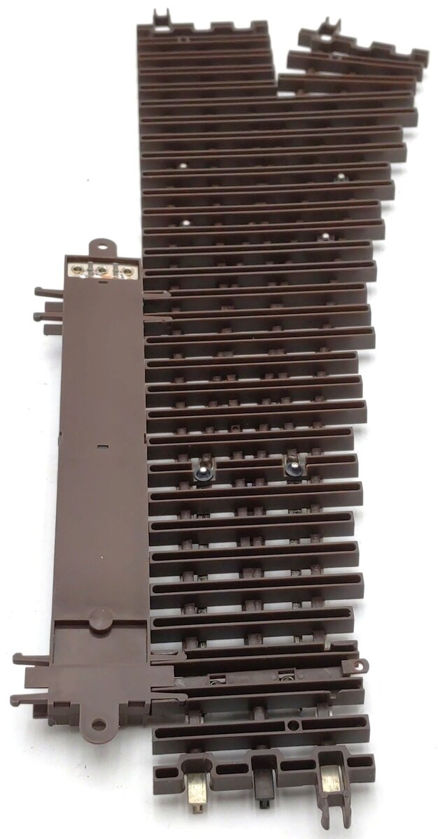 Atlas 6072 O Gauge Nickel Silver O-72 Left Hand Remote Switch Turnout LN/Box
