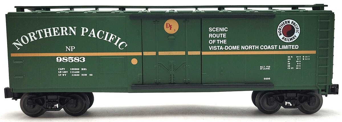 Lionel 6-17316 O Northern Pacific Standard Reefer #98583 EX/Box