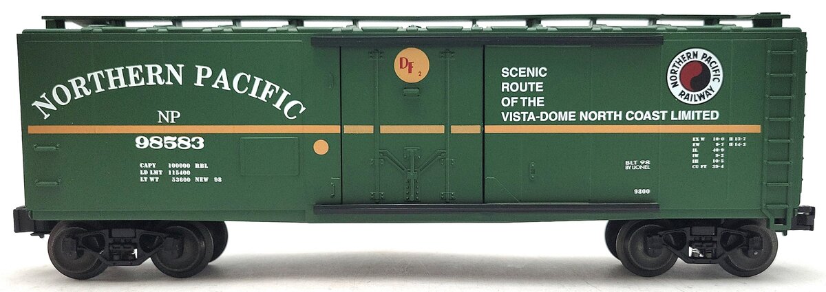 Lionel 6-17316 O Northern Pacific Standard Reefer #98583 EX/Box