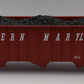 Lionel 6-17129 O Gauge Western Maryland 3-Bay Hopper Car w/Coal Load #9300 LN/Box