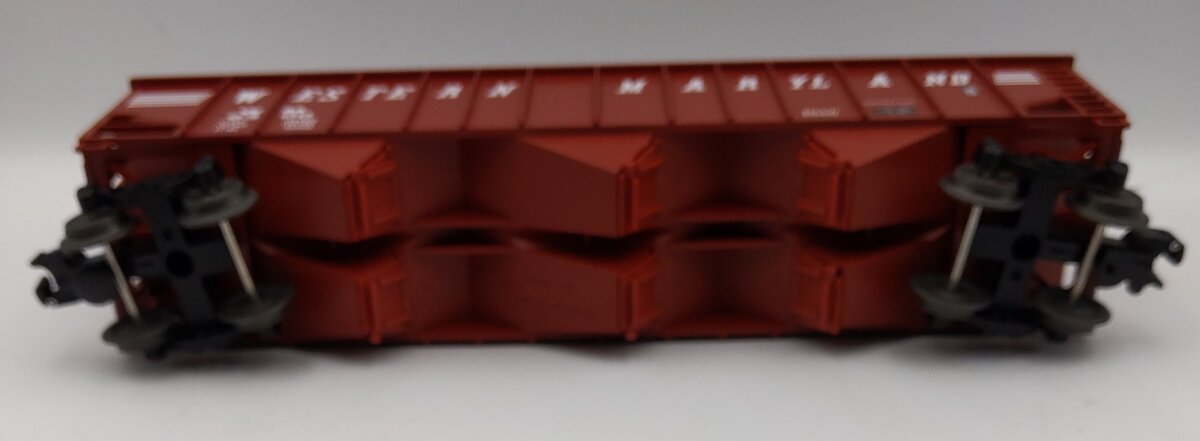 Lionel 6-17129 O Gauge Western Maryland 3-Bay Hopper Car w/Coal Load #9300 LN/Box