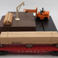 Lionel 264 Vintage O Operating Forklift Platform with 6264 Lumber Car VG