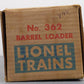 Lionel 362 Vintage O Operating Barrel Loader Ramp without Barrels VG/Box