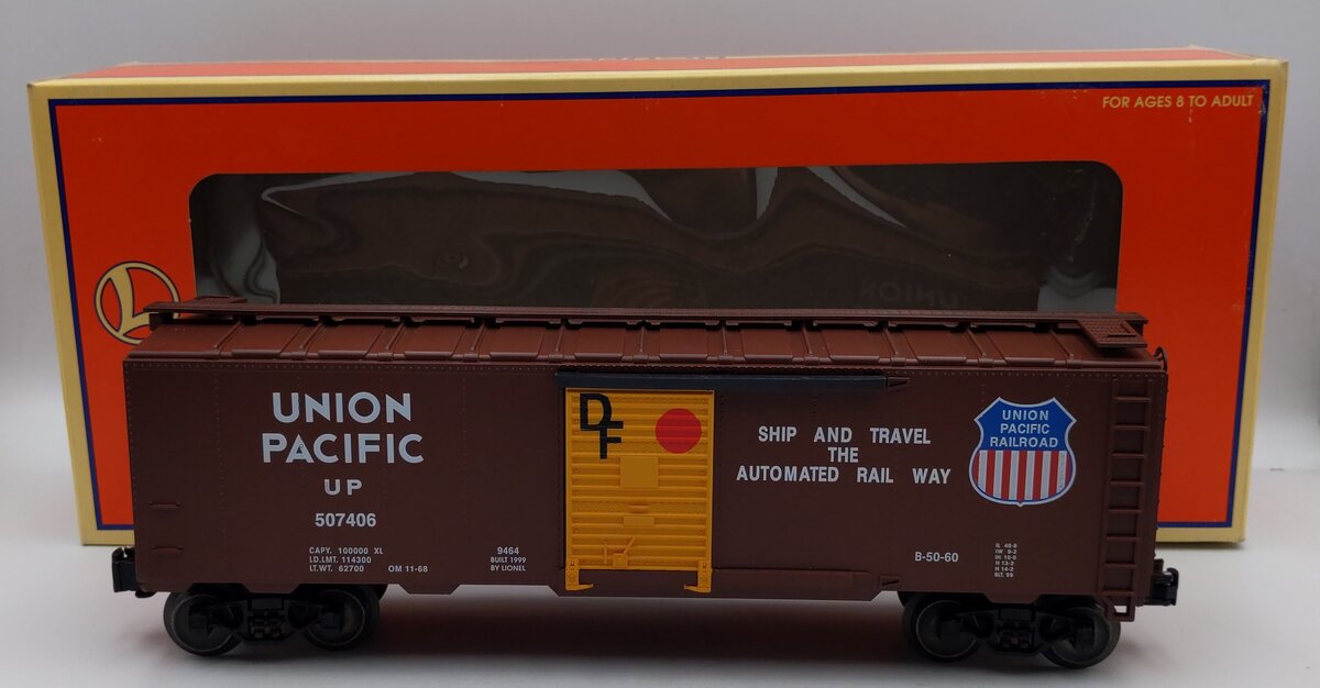 Lionel 6-17250 O Gauge Union Pacific Boxcar NIB