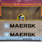 MTH 20-95006O Gauge Maersk Husky Stack Car w/ Containers EX/Box