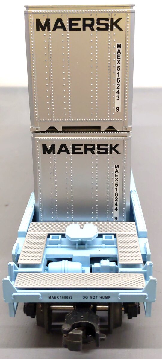 MTH 20-95006O Gauge Maersk Husky Stack Car w/ Containers EX/Box