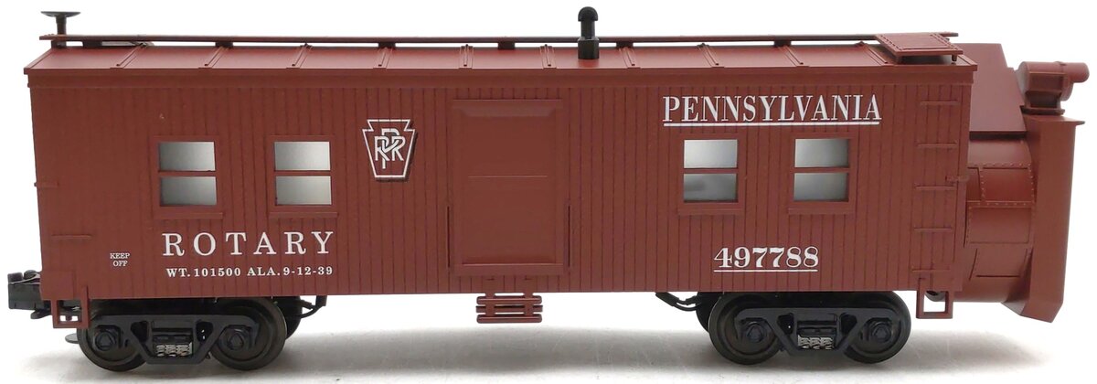 MTH 30-2124 O Gauge Pennsylvania Rotary Snow Plow #497788 LN/Box