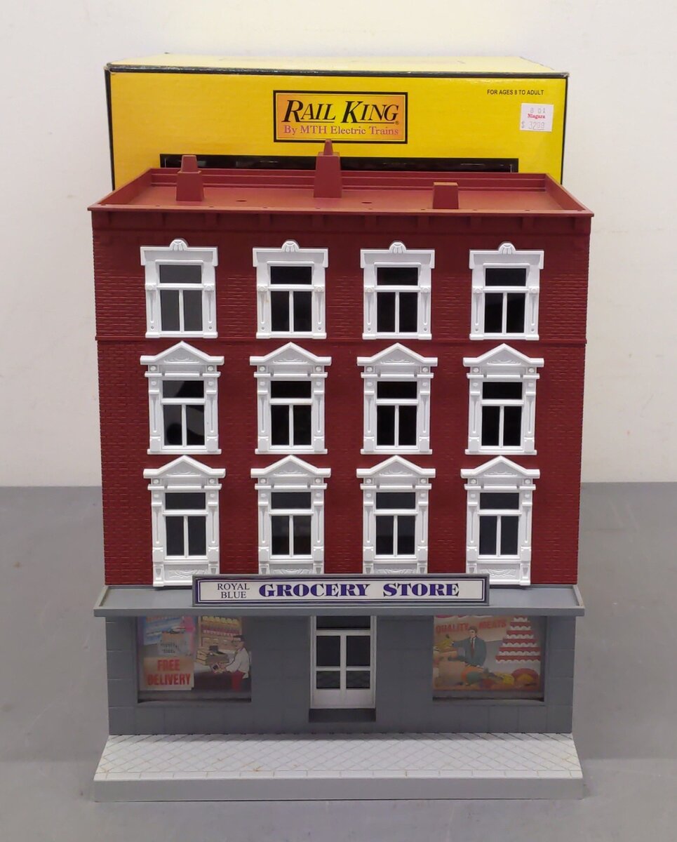 MTH 30-9058 O Gauge 4-Story Building w/ Grocery Store LN/Box