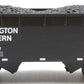 MTH 20-90014D CB&Q 2-Bay Covered Hopper w/Coal Load LN/Box