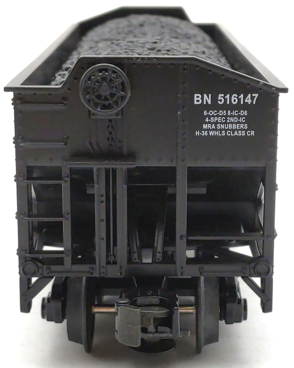 MTH 20-90014D CB&Q 2-Bay Covered Hopper w/Coal Load LN/Box