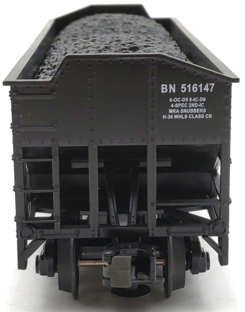 MTH 20-90014D CB&Q 2-Bay Covered Hopper w/Coal Load LN/Box