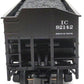 MTH 20-97452 O Gauge Illinois Central 2-Bay Hopper w/ Coal Load #92142 LN/Box