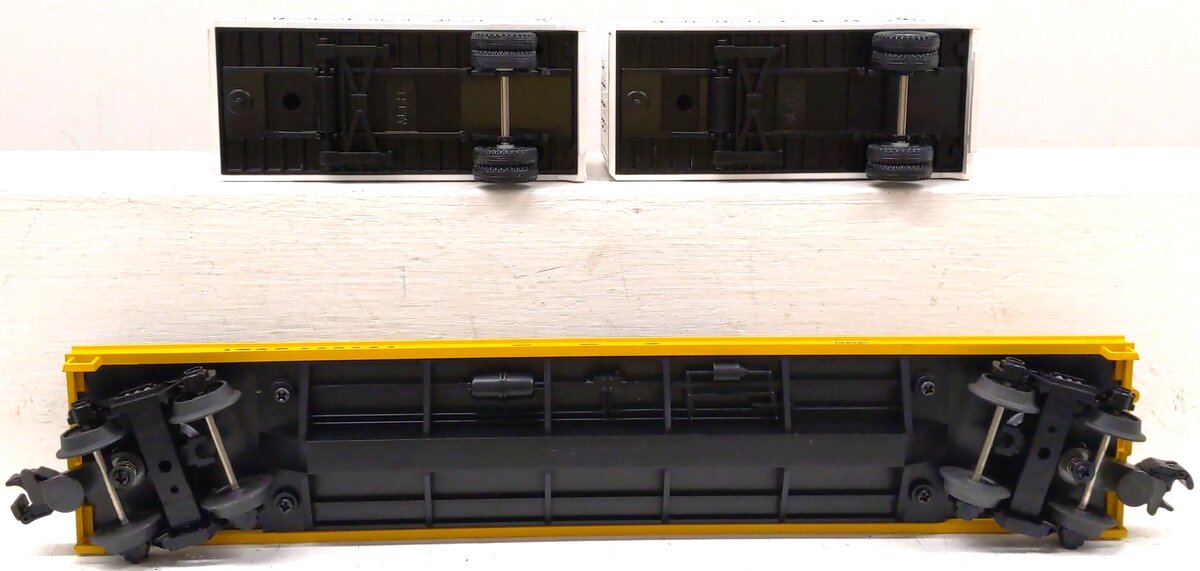 MTH 20-98121 O ATSF Flatcar with Trailers #297220 LN/Box