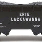 MTH 20-97451 O Erie Lackawanna 2-Bay Offset Hopper Car #29385 LN/Box