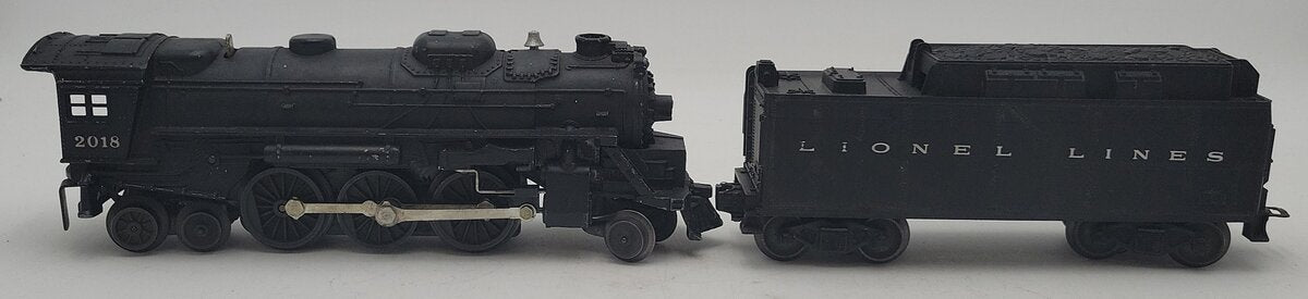 Lionel 2018 Vintage O 2-6-4 Diecast Steam Locomotive w/6026W Tender VG