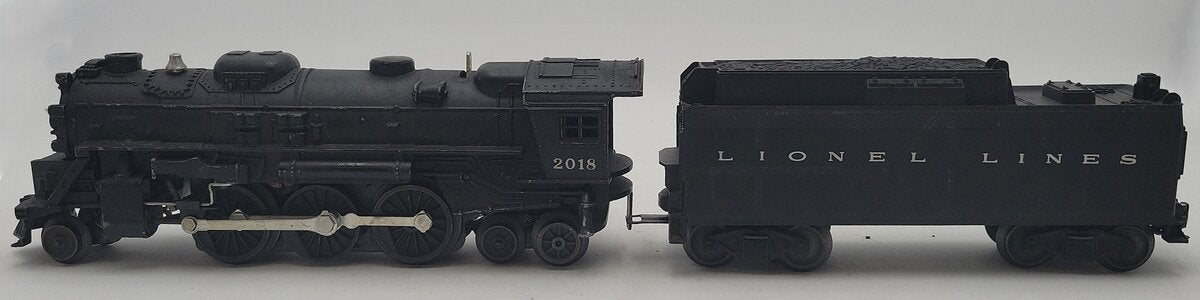Lionel 2018 Vintage O 2-6-4 Diecast Steam Locomotive w/6026W Tender VG