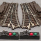 Lionel 112 Vintage LH & RH Super O Remote Control Switches (Pair of 2) VG/Box