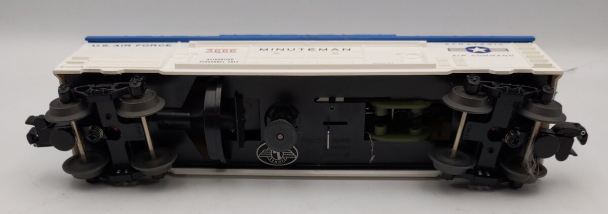 Lionel 6-29828 O Gauge US Air Force "Minuteman" Cannon Firing Car #3666 VG/Box