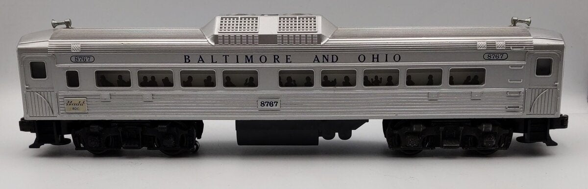Lionel 6-8767 O Gauge Baltimore & Ohio RDC-1 Budd Commuter Passenger Car #8767 EX