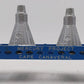 Lionel 6413 Vintage O Blue Mercury Capsule Car VG