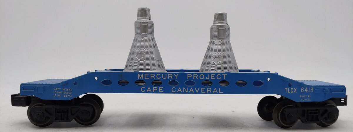 Lionel 6413 Vintage O Blue Mercury Capsule Car VG