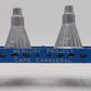 Lionel 6413 Vintage O Blue Mercury Capsule Car VG