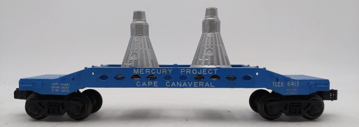 Lionel 6413 Vintage O Blue Mercury Capsule Car VG