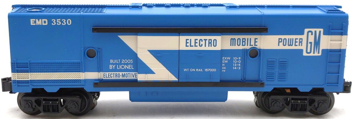 Lionel 6-29826 PWC 3530 O Gauge EMD Generator Car & Light Pole LN/Box