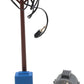 Lionel 6-29826 PWC 3530 O Gauge EMD Generator Car & Light Pole LN/Box