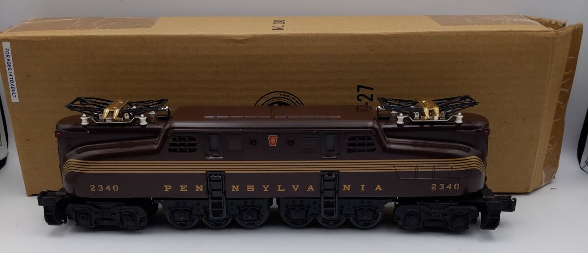 Lionel 6-38303 O Gauge PRR GG-1 Tuscan Electric Locomotive #2340 NIB