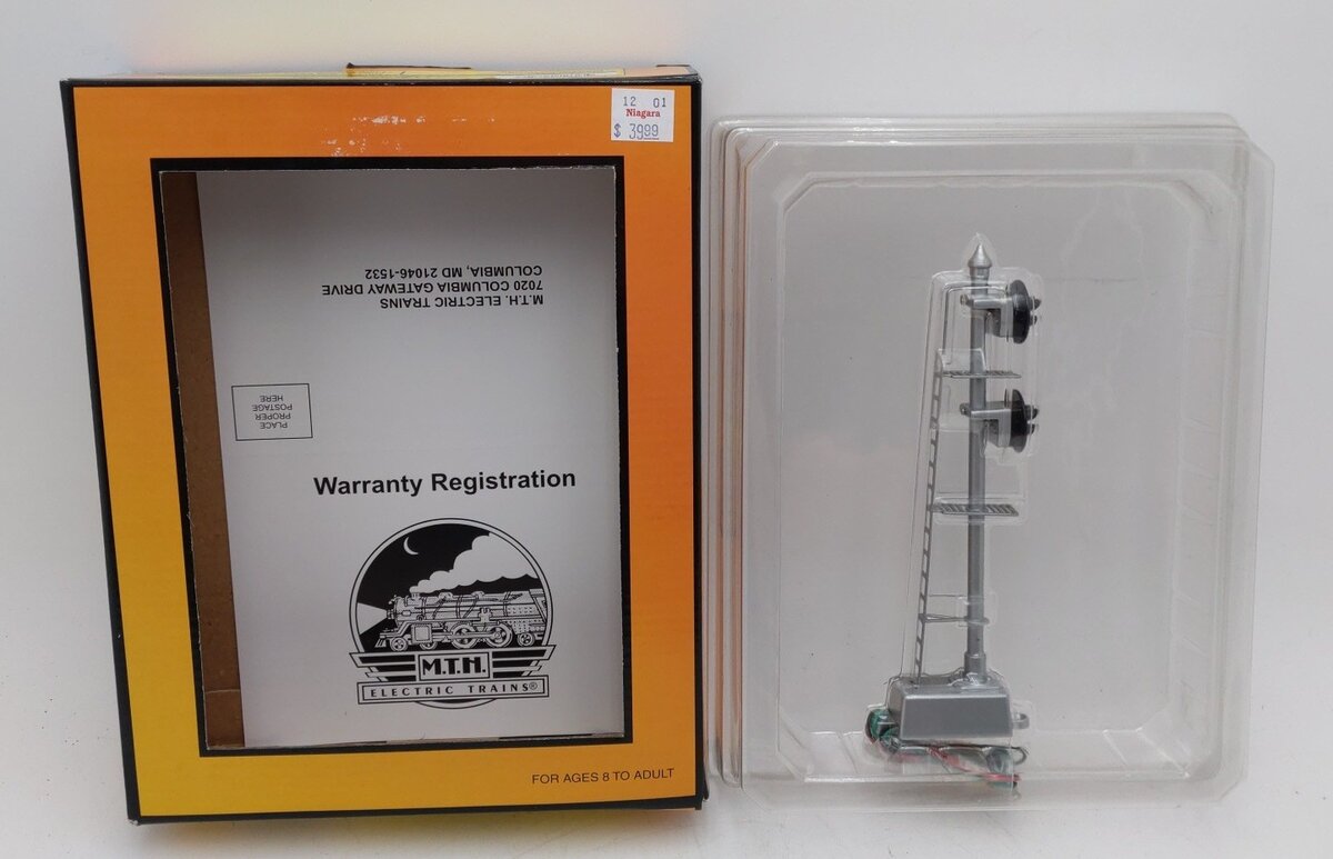 MTH 30-11035 O Scale Target Signal LN/Box