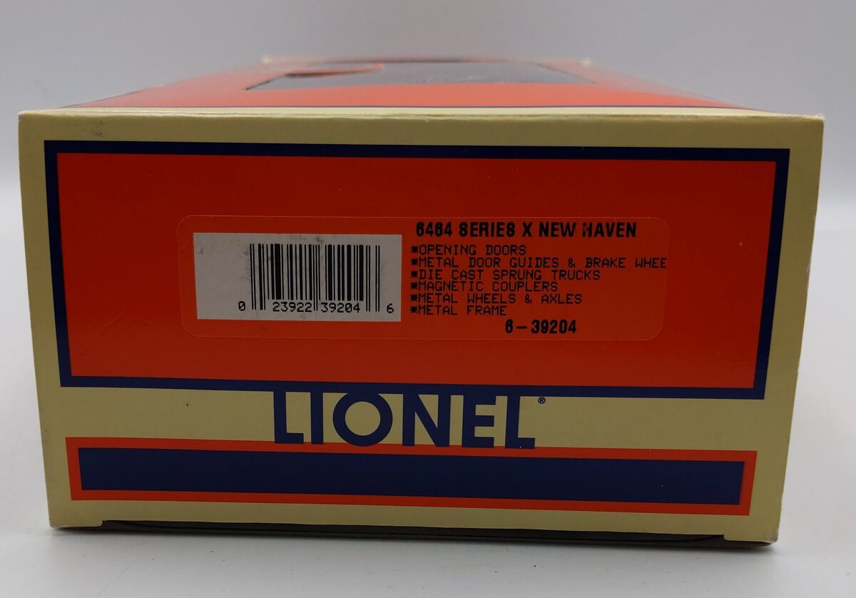Lionel 6-39204 O Gauge New Haven Boxcar #6464-725 NIB