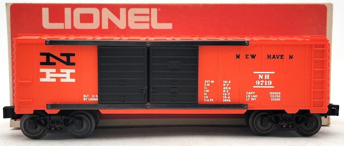 Lionel 6-9719 O Gauge New Haven Box Car LN/Box