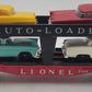 Lionel 6414 Vintage O Gauge Postwar Evans Autoloader with 4 Automobiles EX