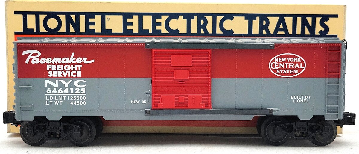 Lionel 6-19267 O Gauge New York Central 6464 Series Box Car LN/Box