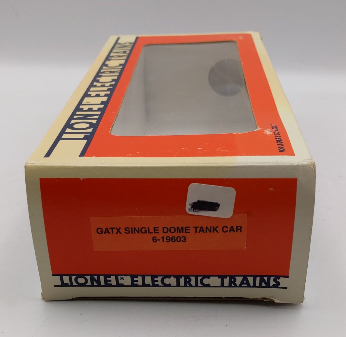 Lionel 6-19603 O Gauge GATX Single Dome Tank Car NIB