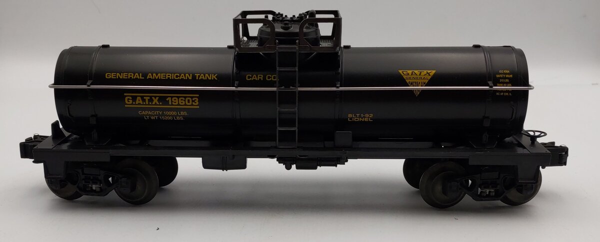 Lionel 6-19603 O Gauge GATX Single Dome Tank Car NIB