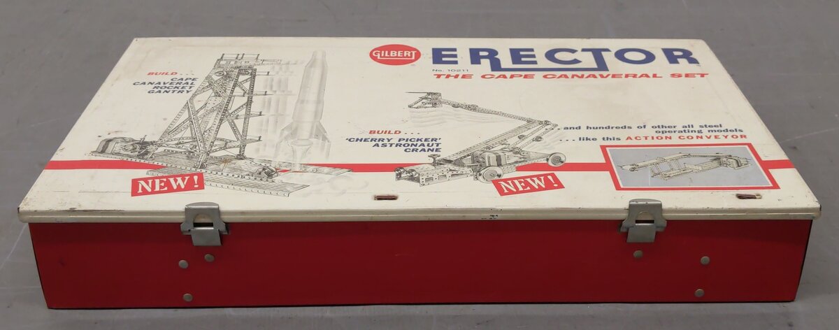 Gilbert 10211 Vintage S Cape Canaveral Erector Set VG/Box
