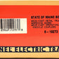 Lionel 6-19273 O Gauge State of Maine Boxcar #6464275 LN/Box