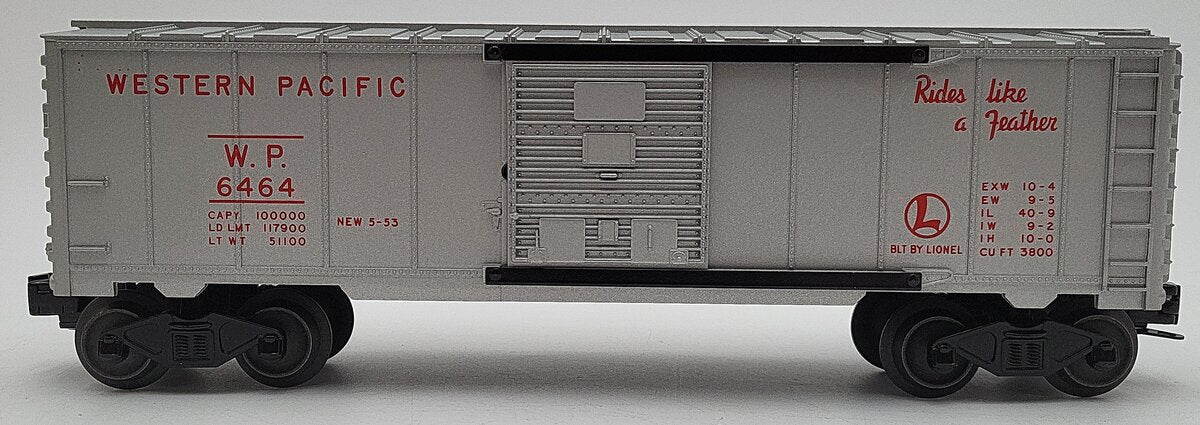 Lionel 6-39300 O Gauge Western Pacific Boxcar #6464 LN/Box