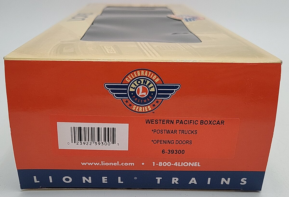 Lionel 6-39300 O Gauge Western Pacific Boxcar #6464 LN/Box