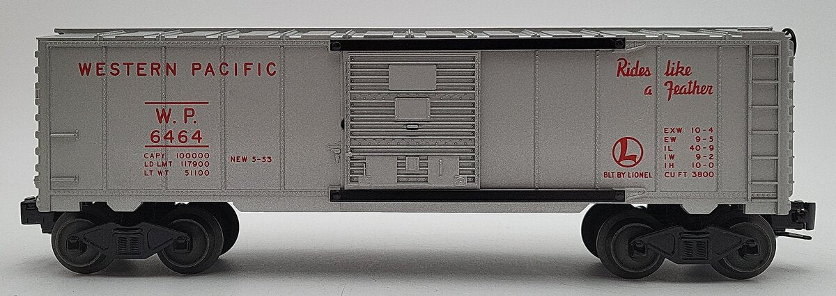 Lionel 6-39300 O Gauge Western Pacific Boxcar #6464 LN/Box
