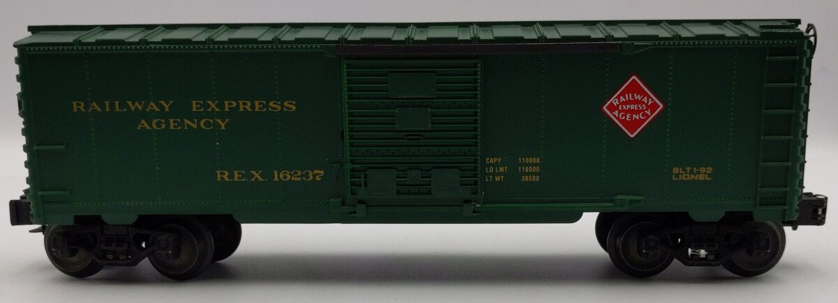 Lionel 6-16237 O Gauge Railway Express Agency Box Car #16237 EX