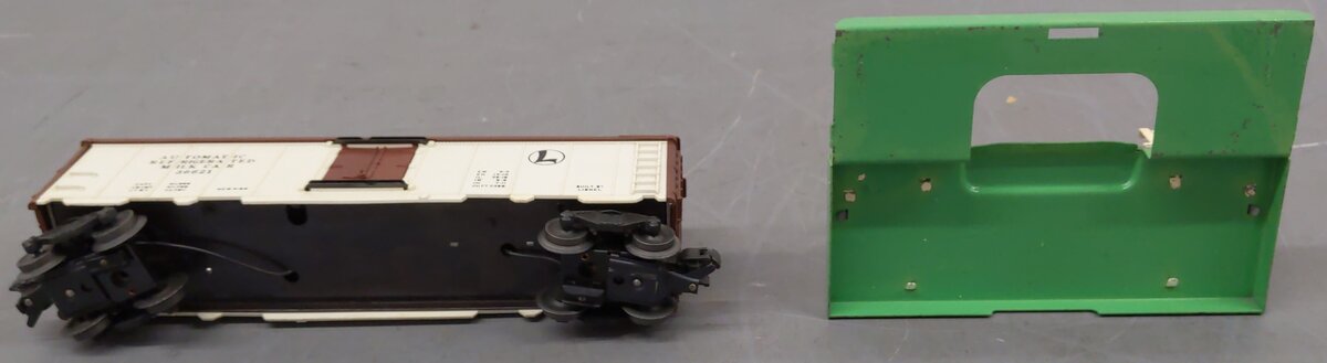Lionel 3662 Vintage O Automatic Refrigerated Milk Car w/ Platform #36621 VG/Box