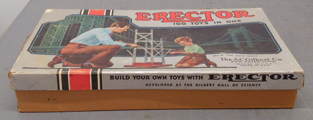 Gilbert 6 1/2 Vintage S Erector Set/Box
