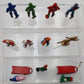 Vintage Lead Ice Skating Figures & Sleds [13] EX